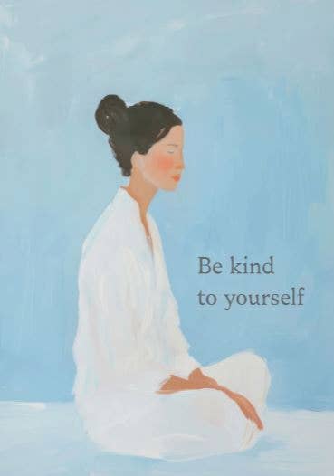 Sustainable postcard Kind to yourself