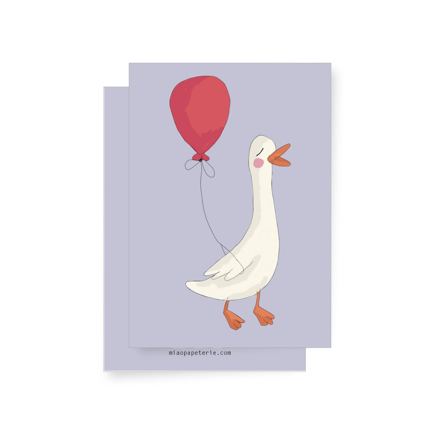 Geese | Zigzag card