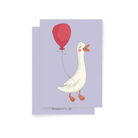 Geese | Zigzag card