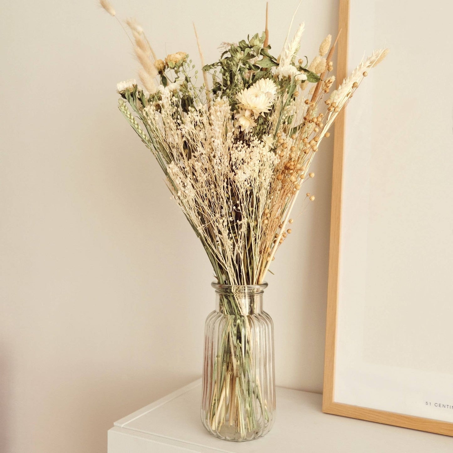 Dried Flowers - Field Bouquet - Natural: Small