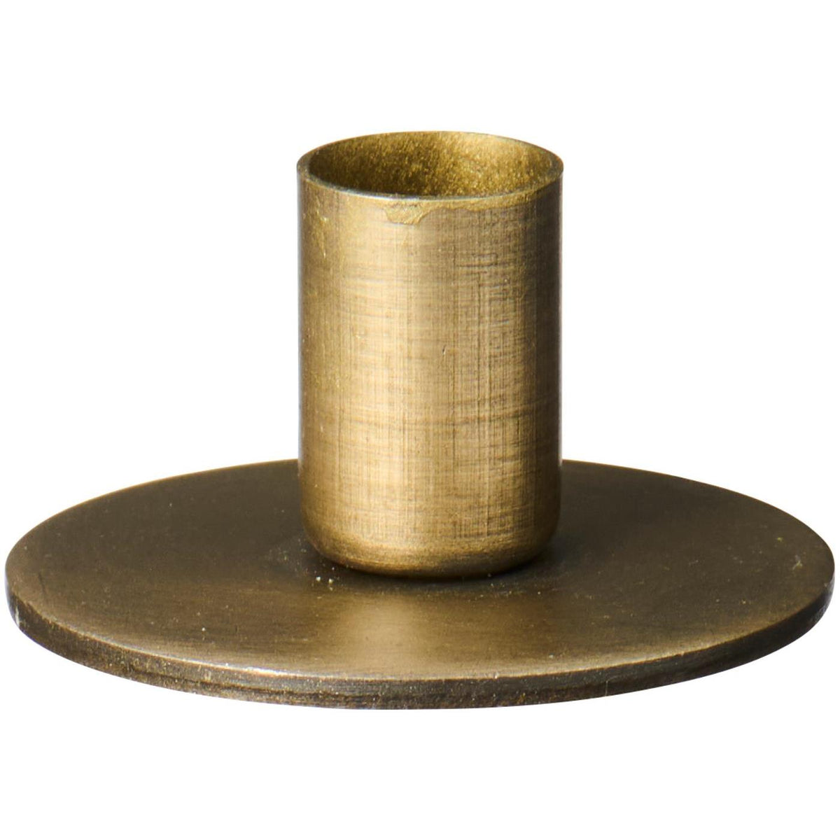 Candle holder f/1.3 cm candle flat base