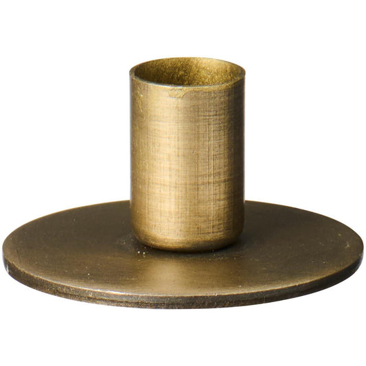 Candle holder f/1.3 cm candle flat base