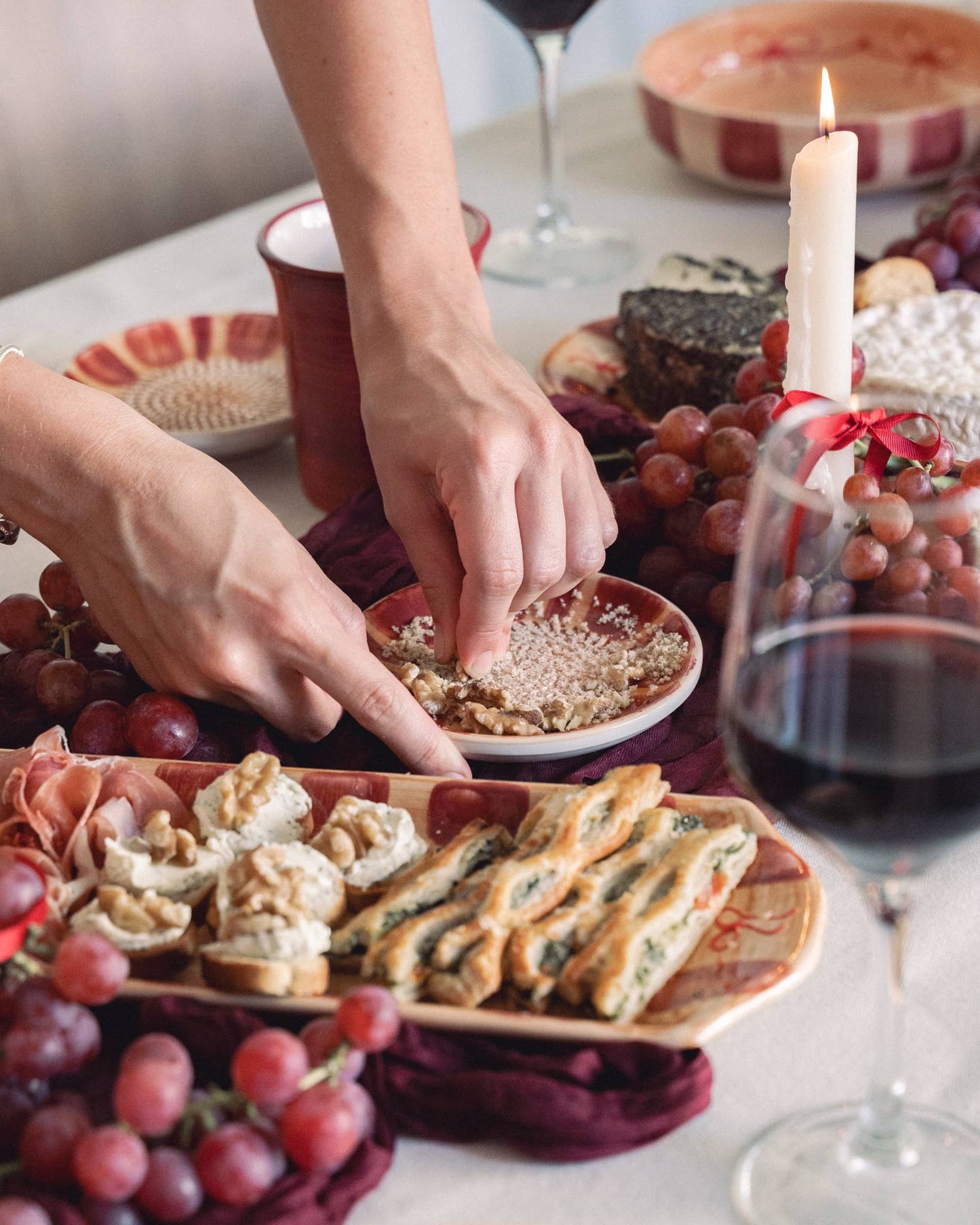 Plato pequeño de cerámica para rallar ajo - Listo para regalo - Noelle