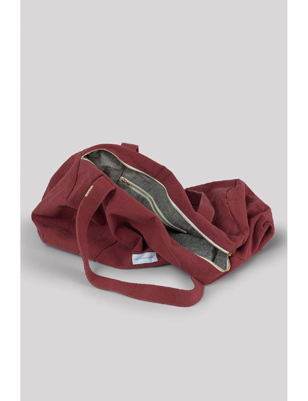 Rust Organic Cotton Canvas Bowling Bag