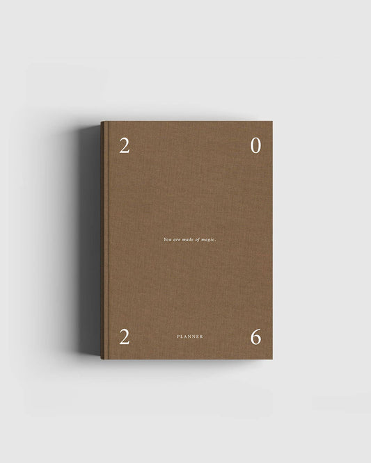 Cozy Planner 2026, Coffee – “You are made of magic.” 