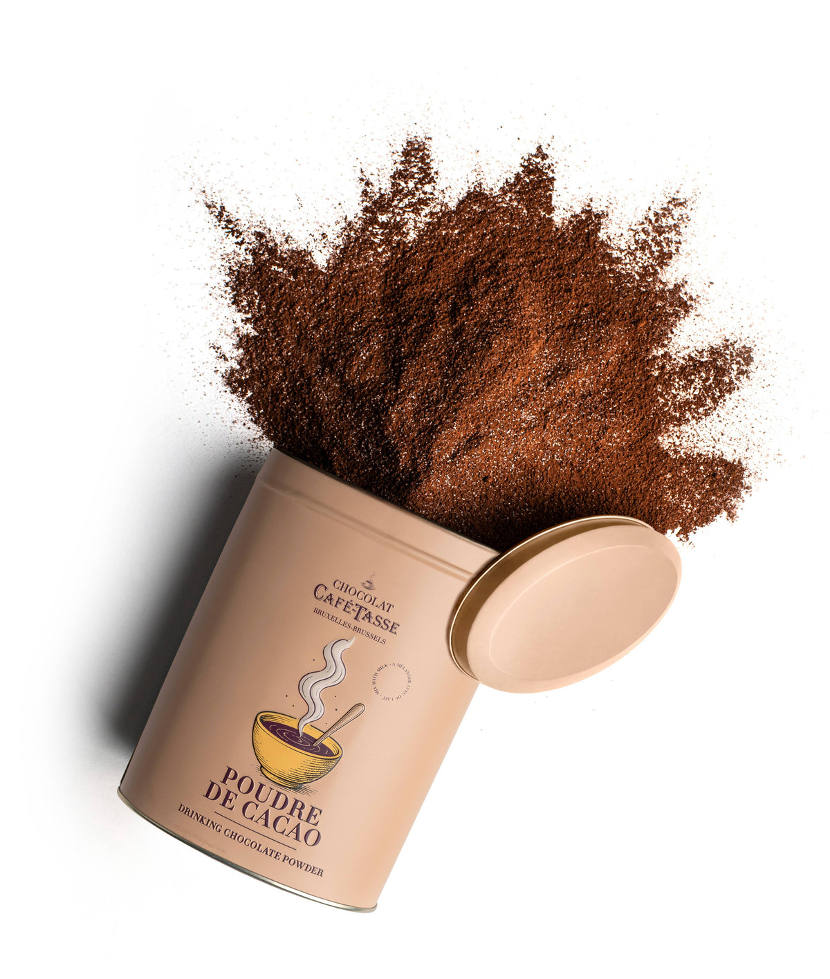 Cocoa powder Metal box