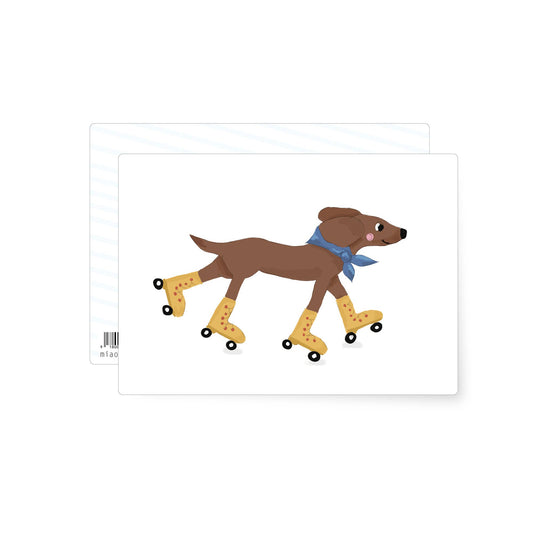 Dog | Postcard: (zonder envelop)