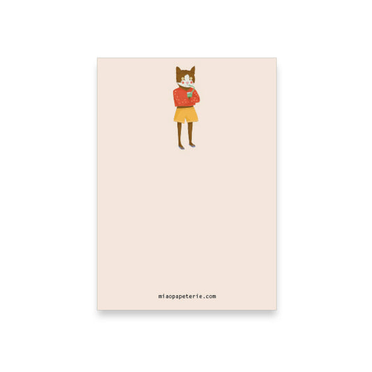 Coolcat | DIN A6 notepad