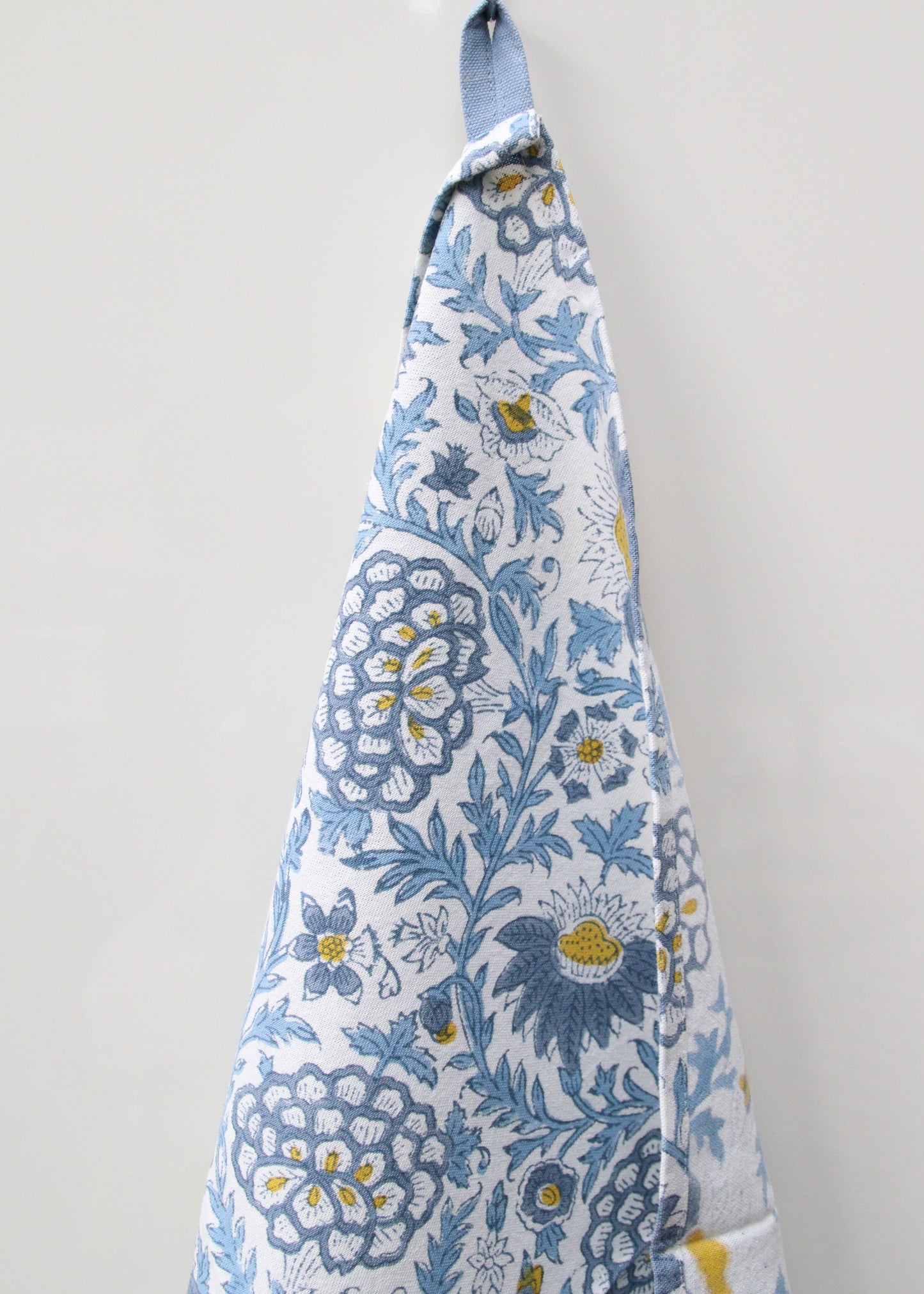 Handmade Sunny day Blue kitchen Dishcloth - 100% Cotton