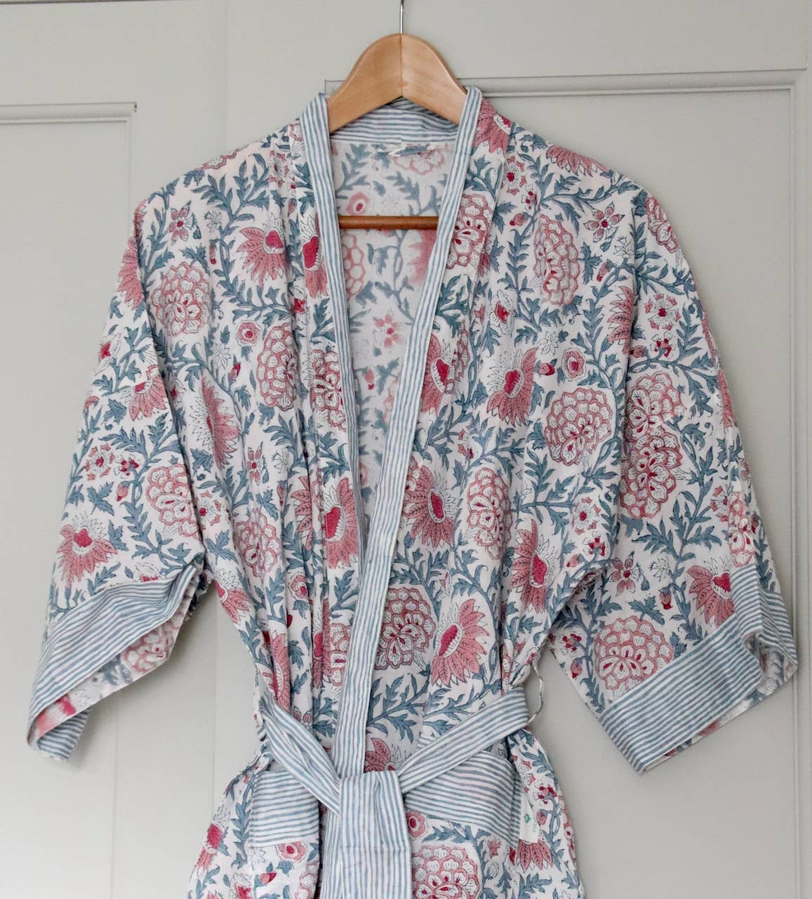 Handmade cotton Kimono Sunny Day Cherry