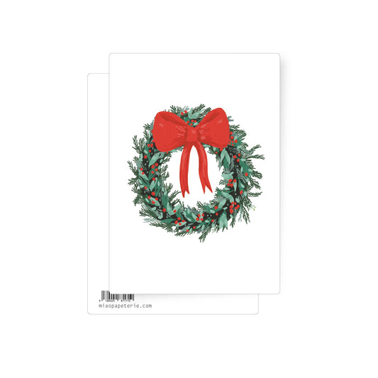 We love Christmas | Postcard: With envelope and cellophane cover