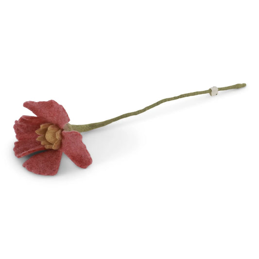 Poppy Flower - Raspberry