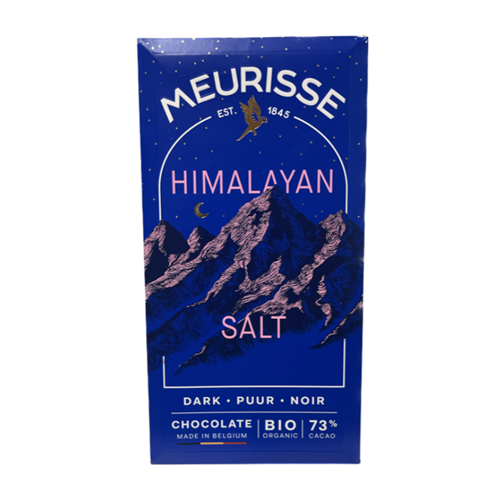 Meurisse Dark Chocolate 73% - Himalayan Salt 100gr