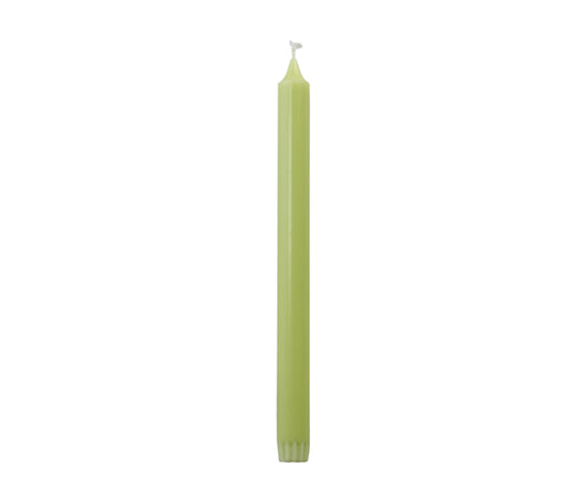 Stearine Dinerkaars 2,2×28 cm apple green