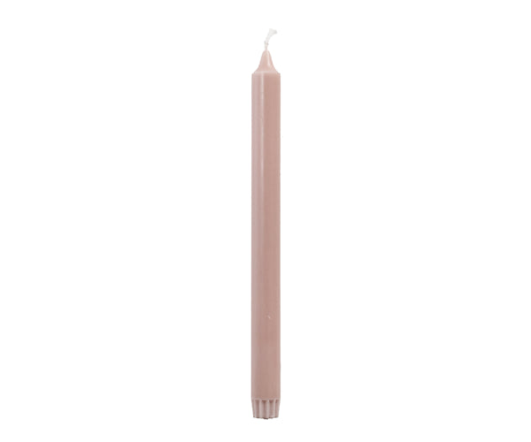 Stearine Dinerkaars 2,2×28 cm Pastel Pink