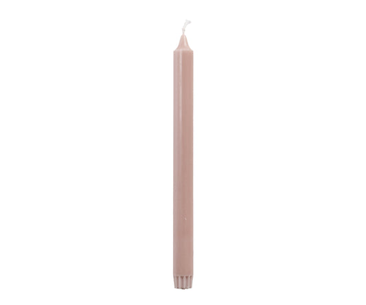 Stearine Dinerkaars 2,2×28 cm Pastel Pink