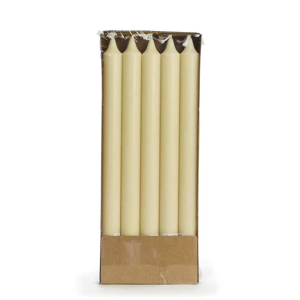 Stearine Dinerkaars 2,2×28 cm Cream