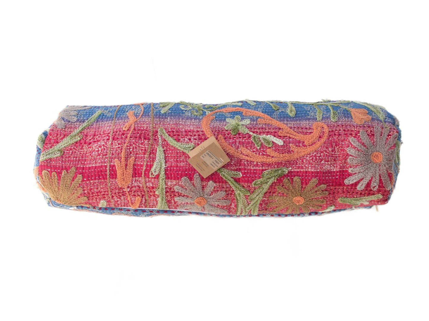 Suzani Bolster kussen  Ø20X6