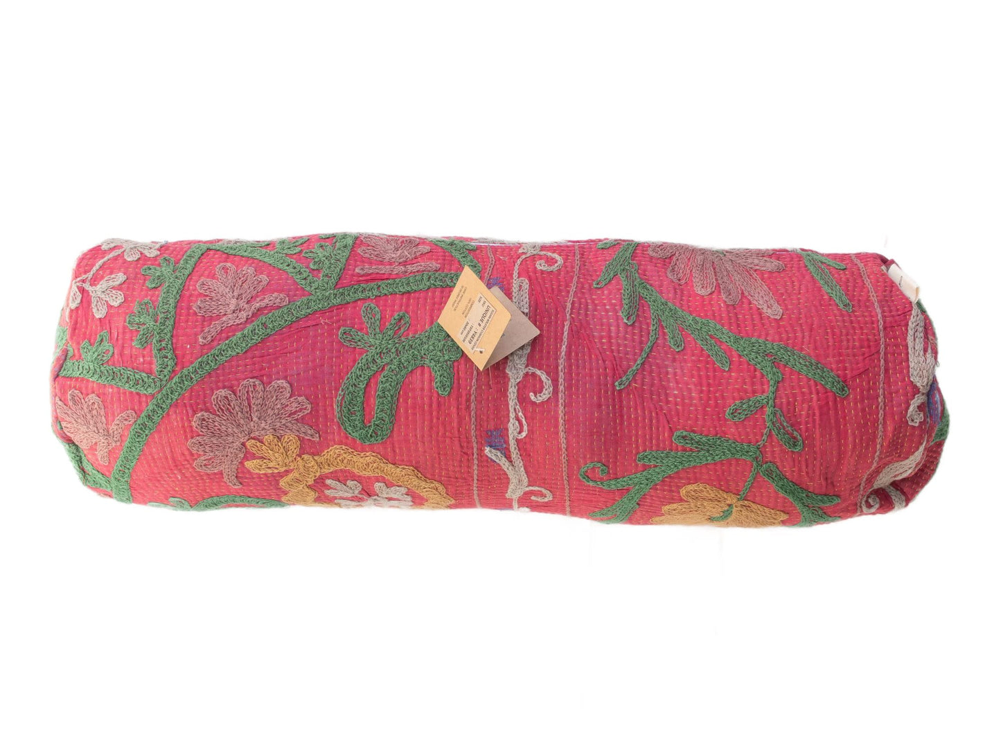 Suzani Bolster kussen  Ø20X6