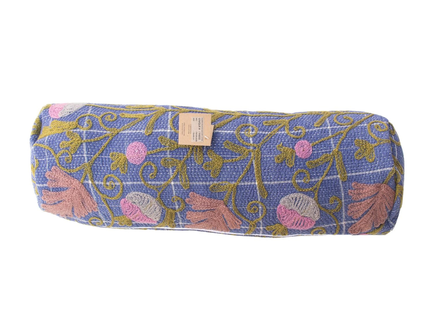 Suzani Bolster kussen  Ø20X6