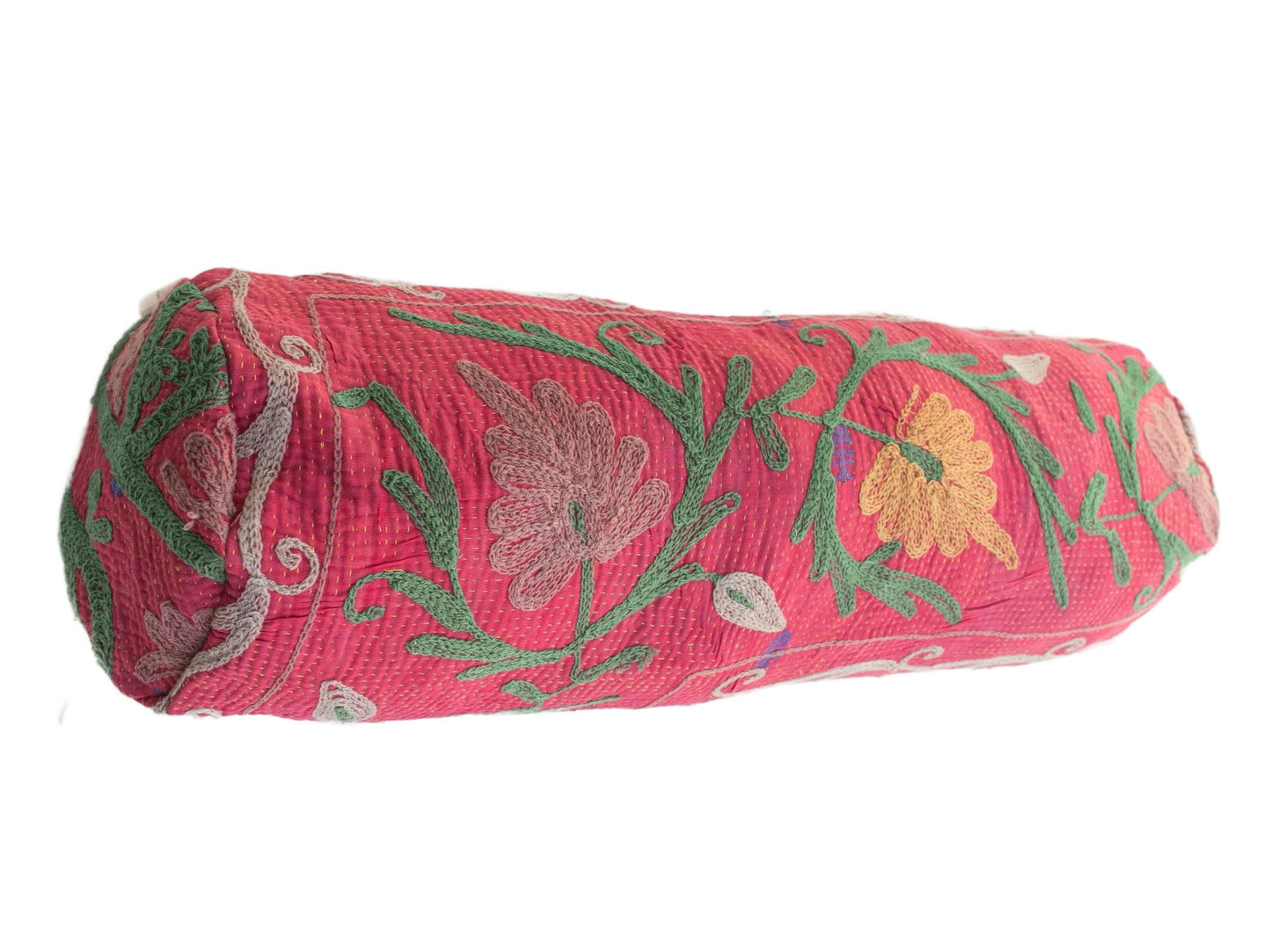 Suzani Bolster kussen  Ø20X6