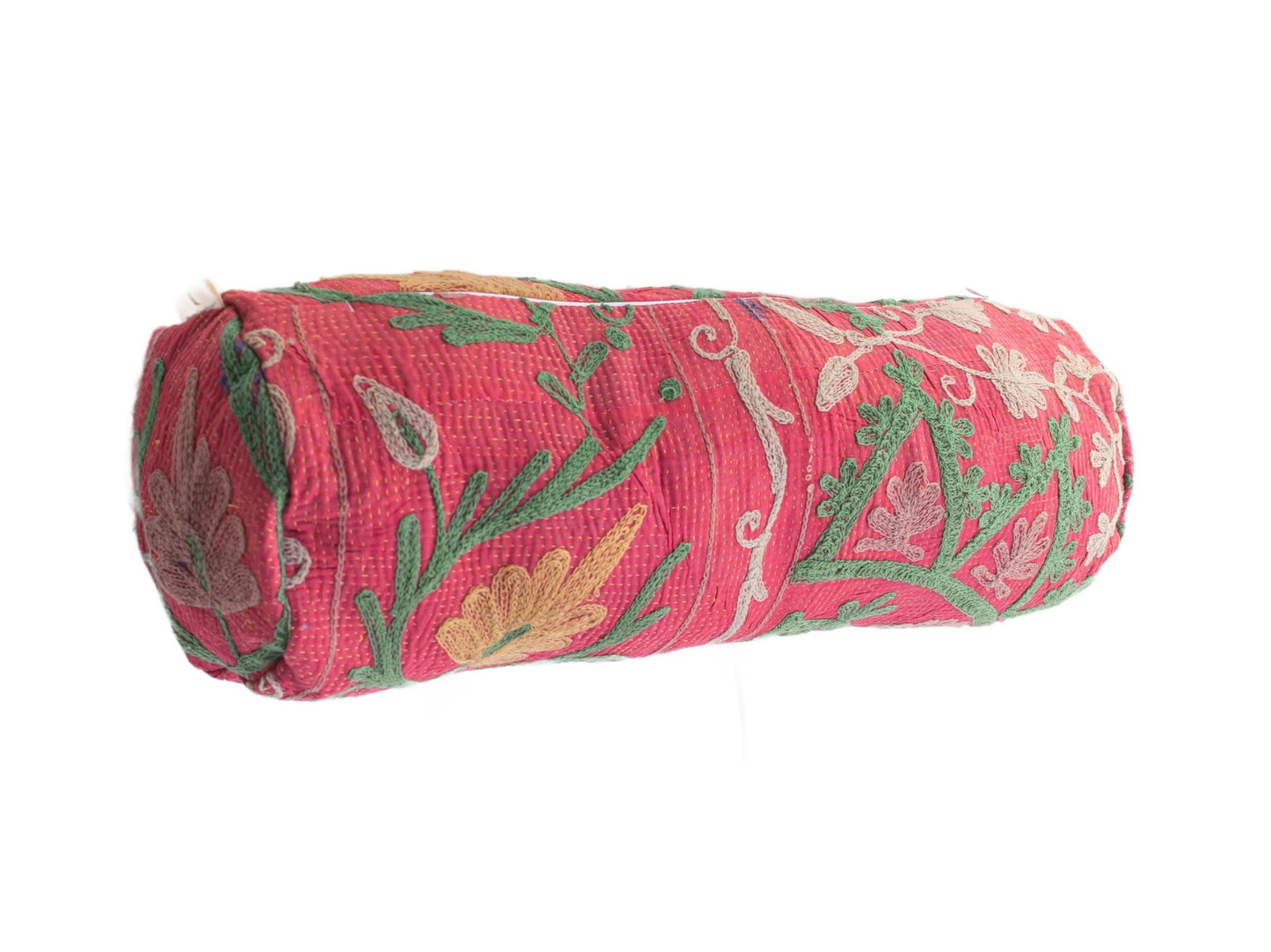 Suzani Bolster kussen  Ø20X6