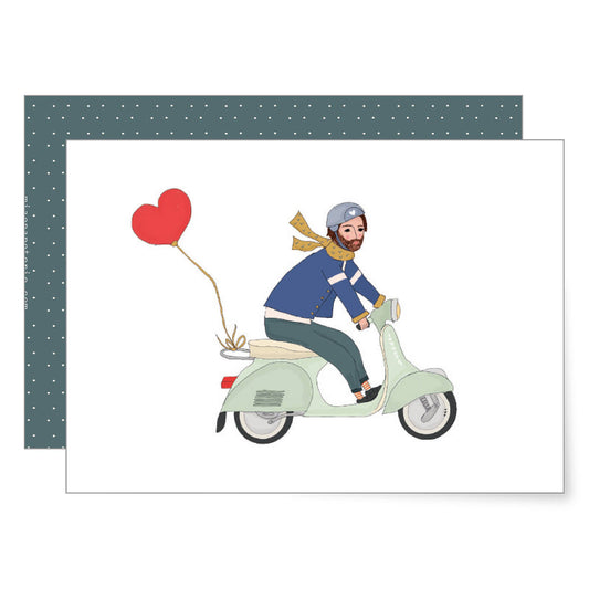 Vespa | folding card
