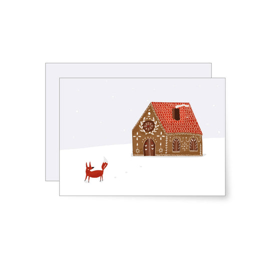 Gingerbread house | folding card