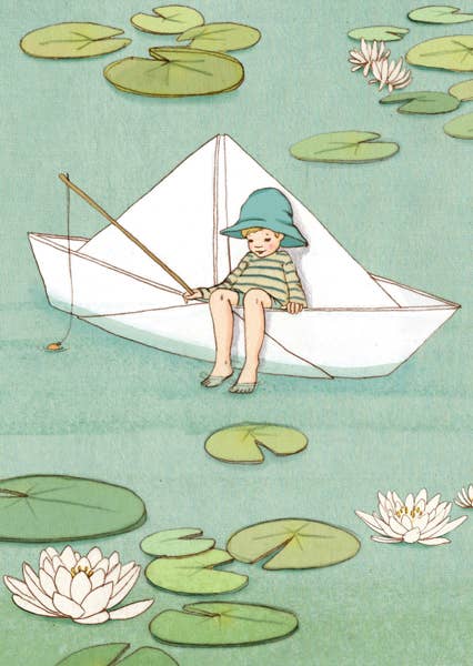 Postcard My Paper Boat