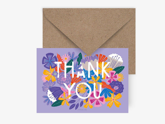 Postcard/Bloomy Thanks