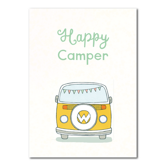 Happy camper | Card
