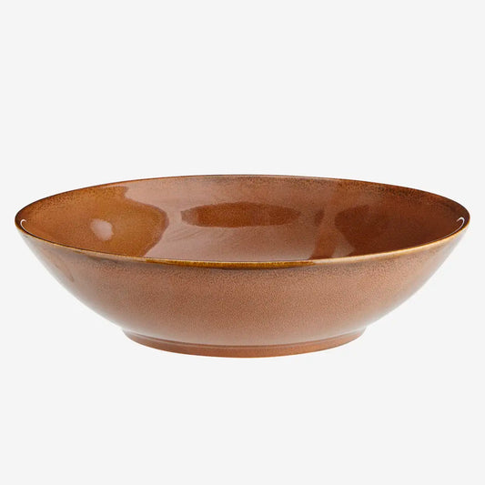 Stoneware serving bowl