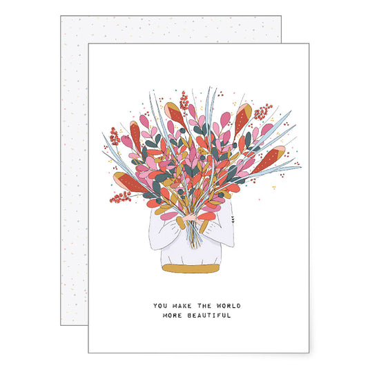 Bouquet of flowers | folding card