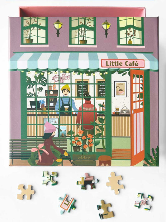 LITTLE CAFE - JIGSAW PUZZLE - with 150 pieces