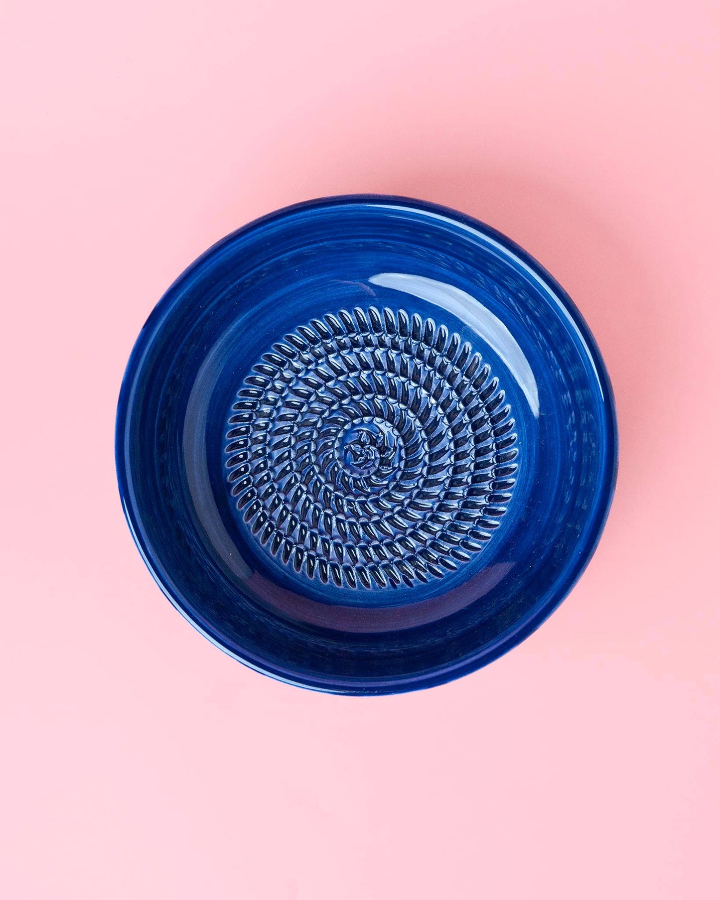 Medium Pottery Grater Bowl for Kitchen & Home Decor