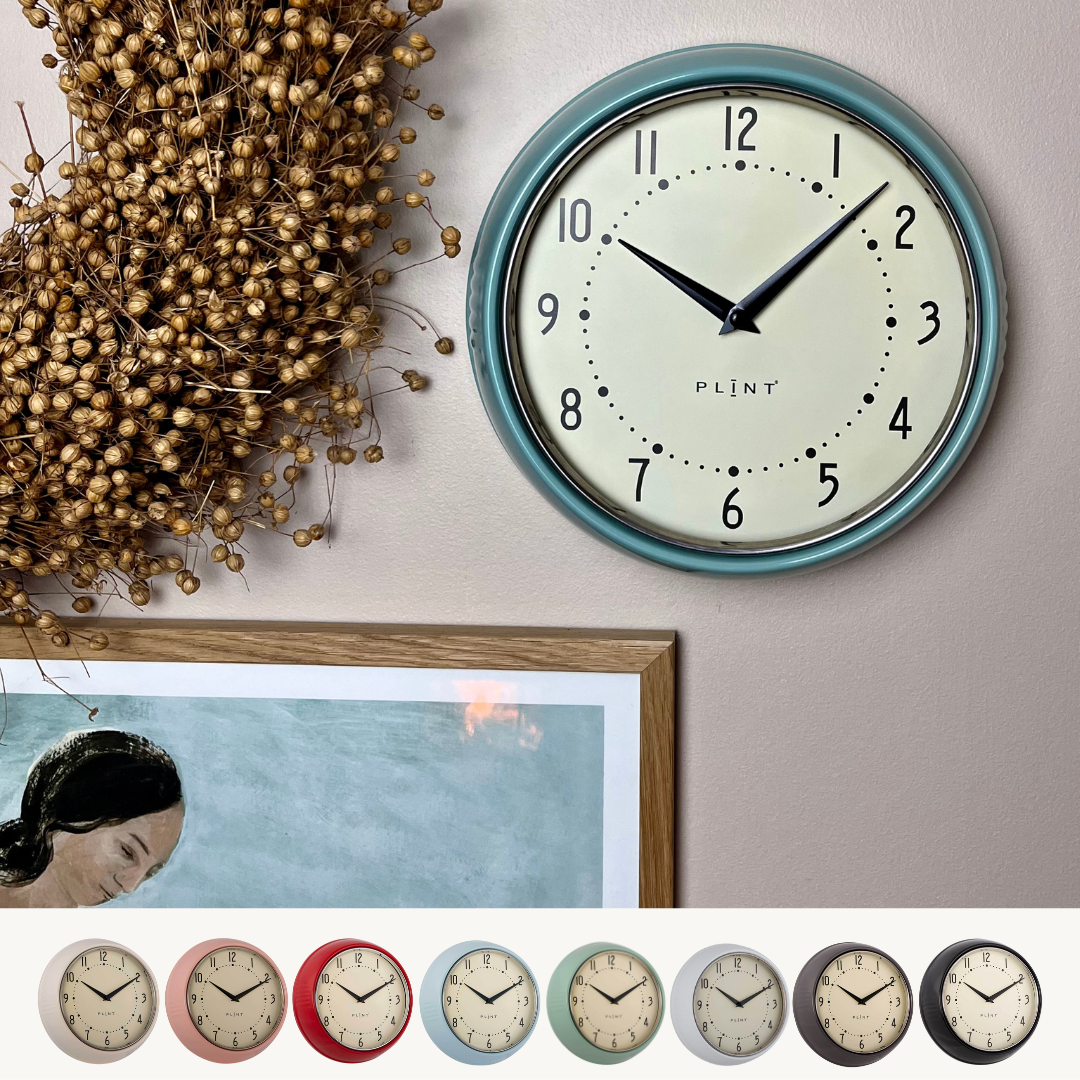 Wall Clock: Red