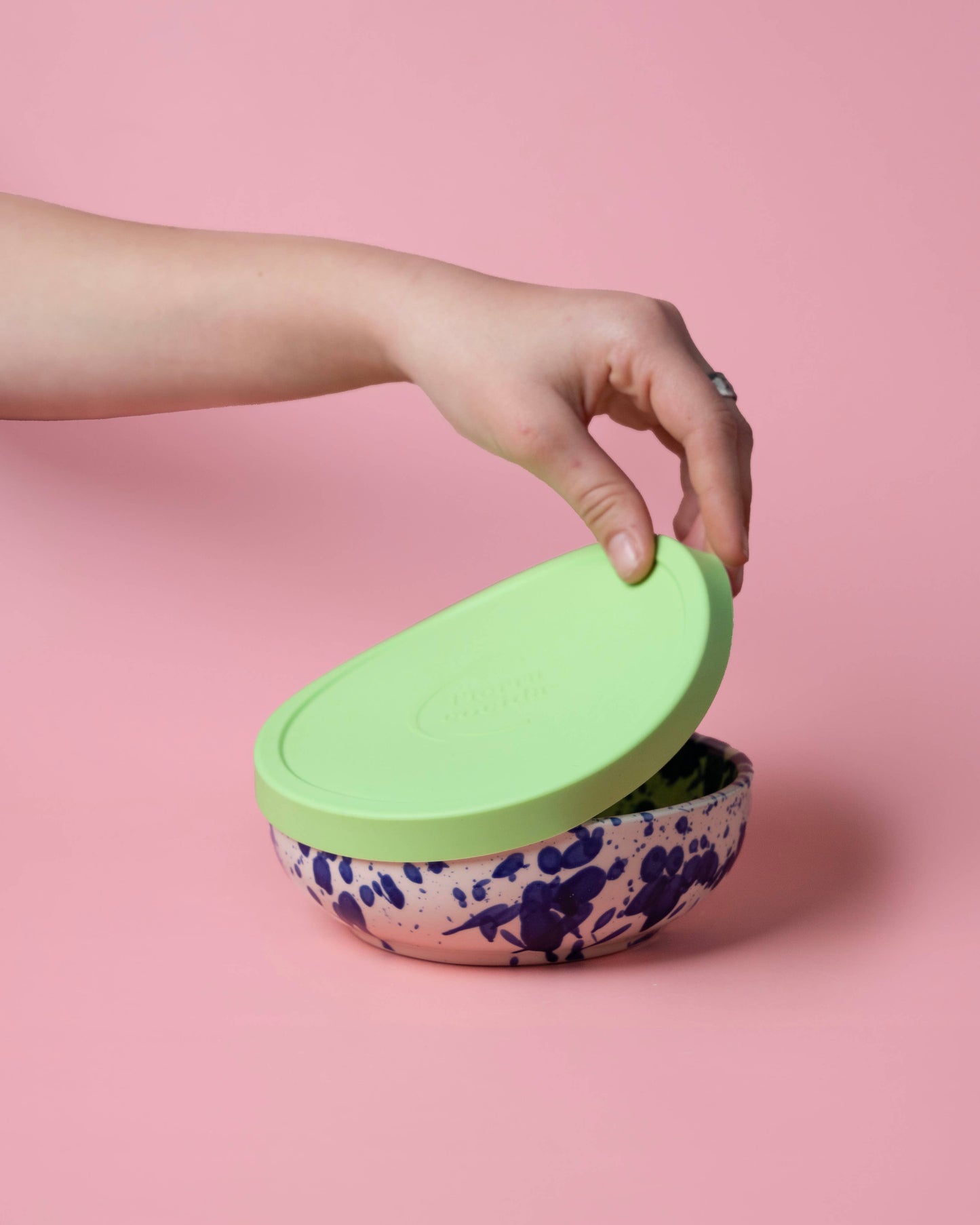 Reusable Silicone Food Covers – BPA-Free, 2 Sizes, 3 Colors: Green / Medium