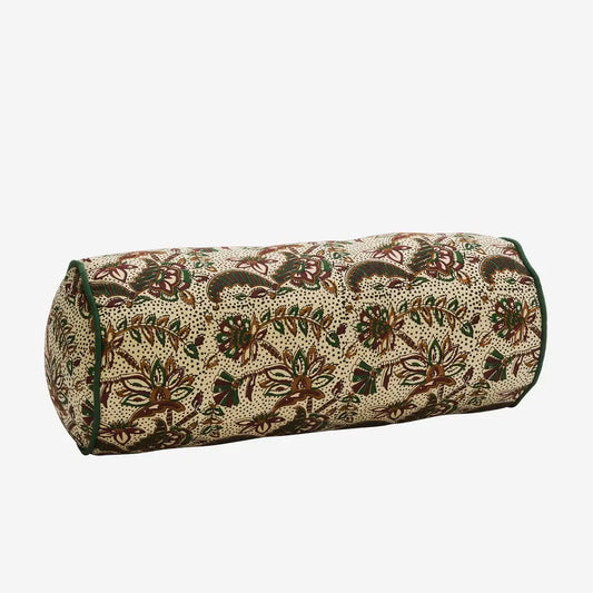 Printed bolster cushion