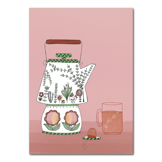 Teapot card