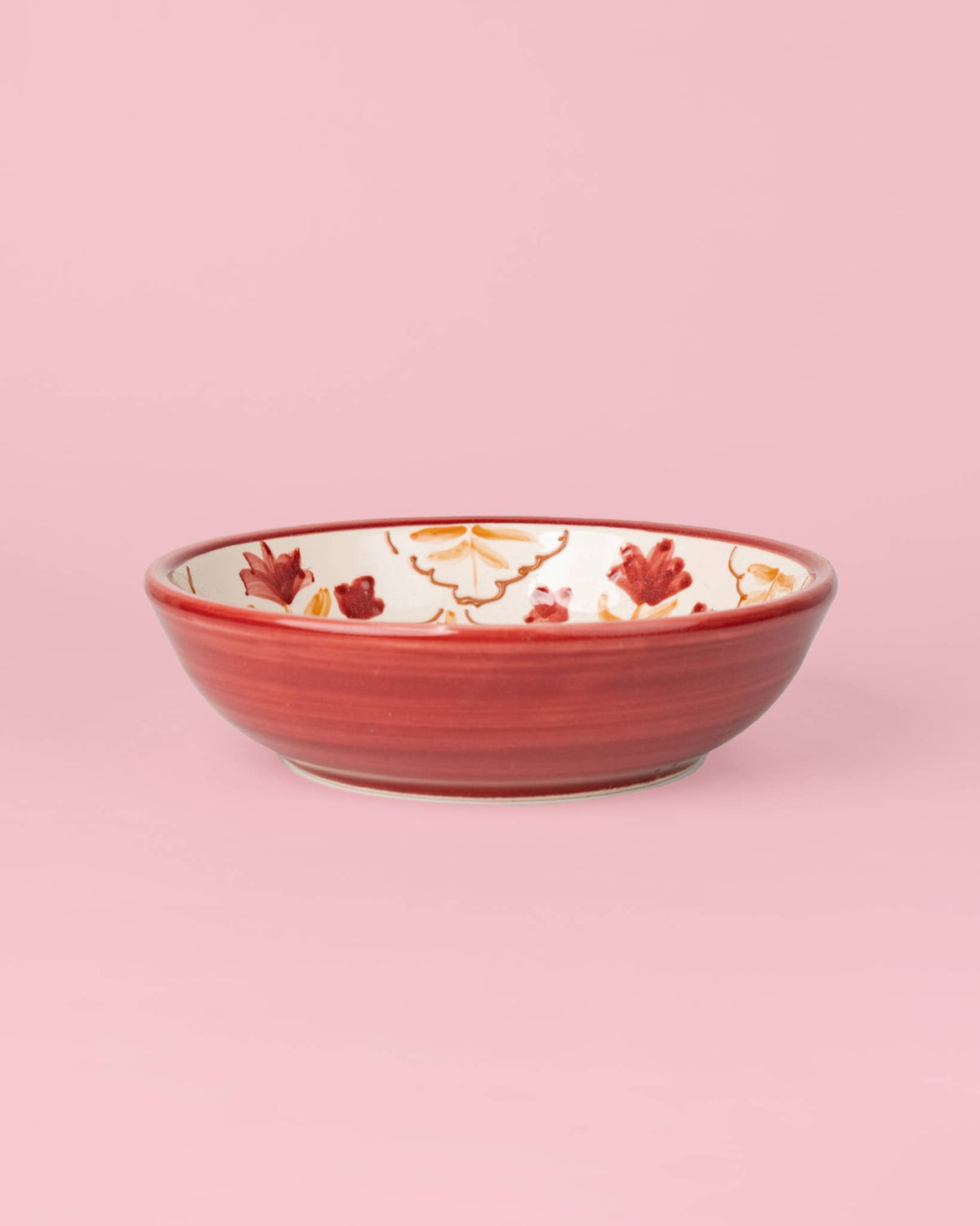 Ceramic Garlic Grater Plate - Medium Burgundy - Harvest