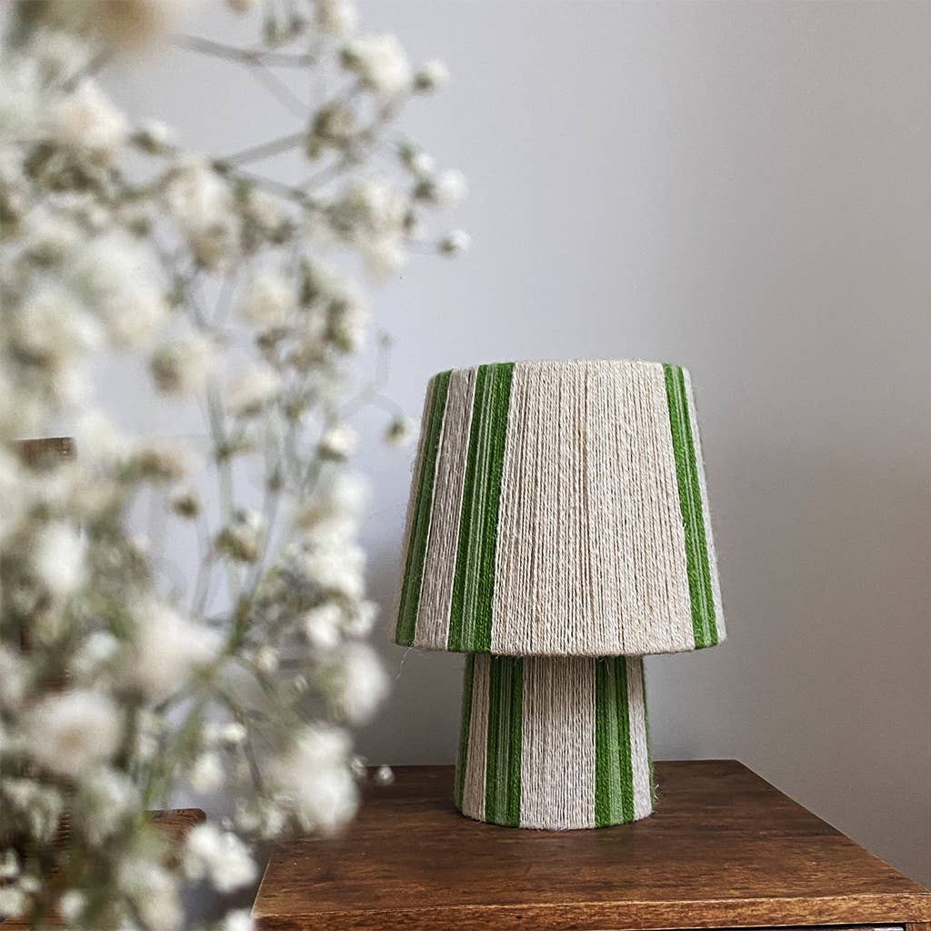 Subtle Green Lamp pm D25 H33cm