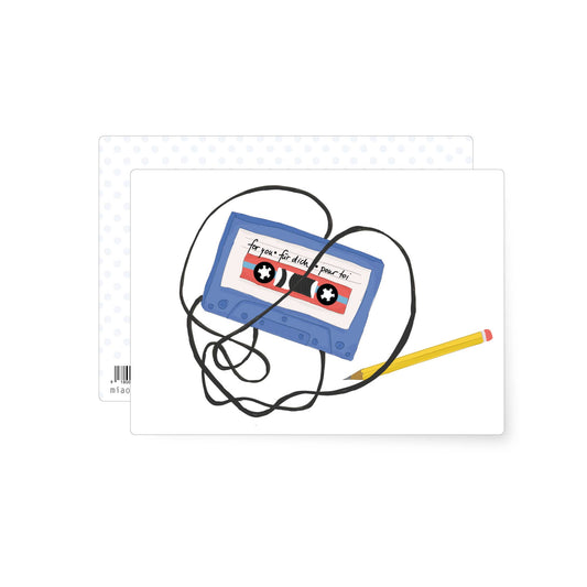Tape | postcard: With envelope and cellophane cover