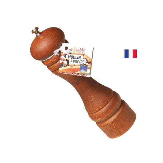 Wooden Pepper Mill 20 cm - Ah! Table!