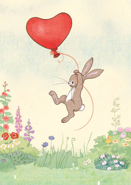 Postcard Boos Lovely Balloon