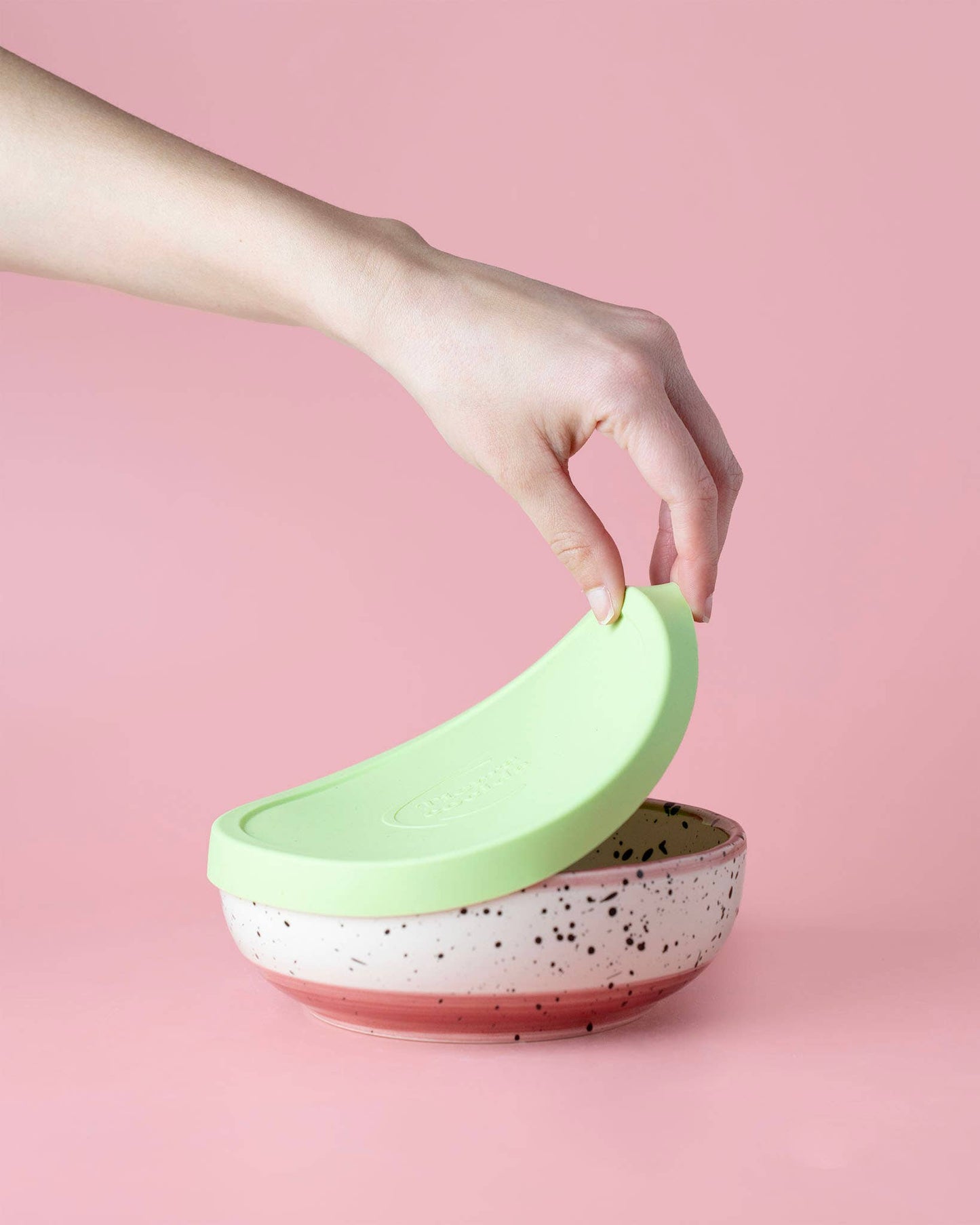 Reusable Silicone Food Covers – BPA-Free, 2 Sizes, 3 Colors: Green / Medium