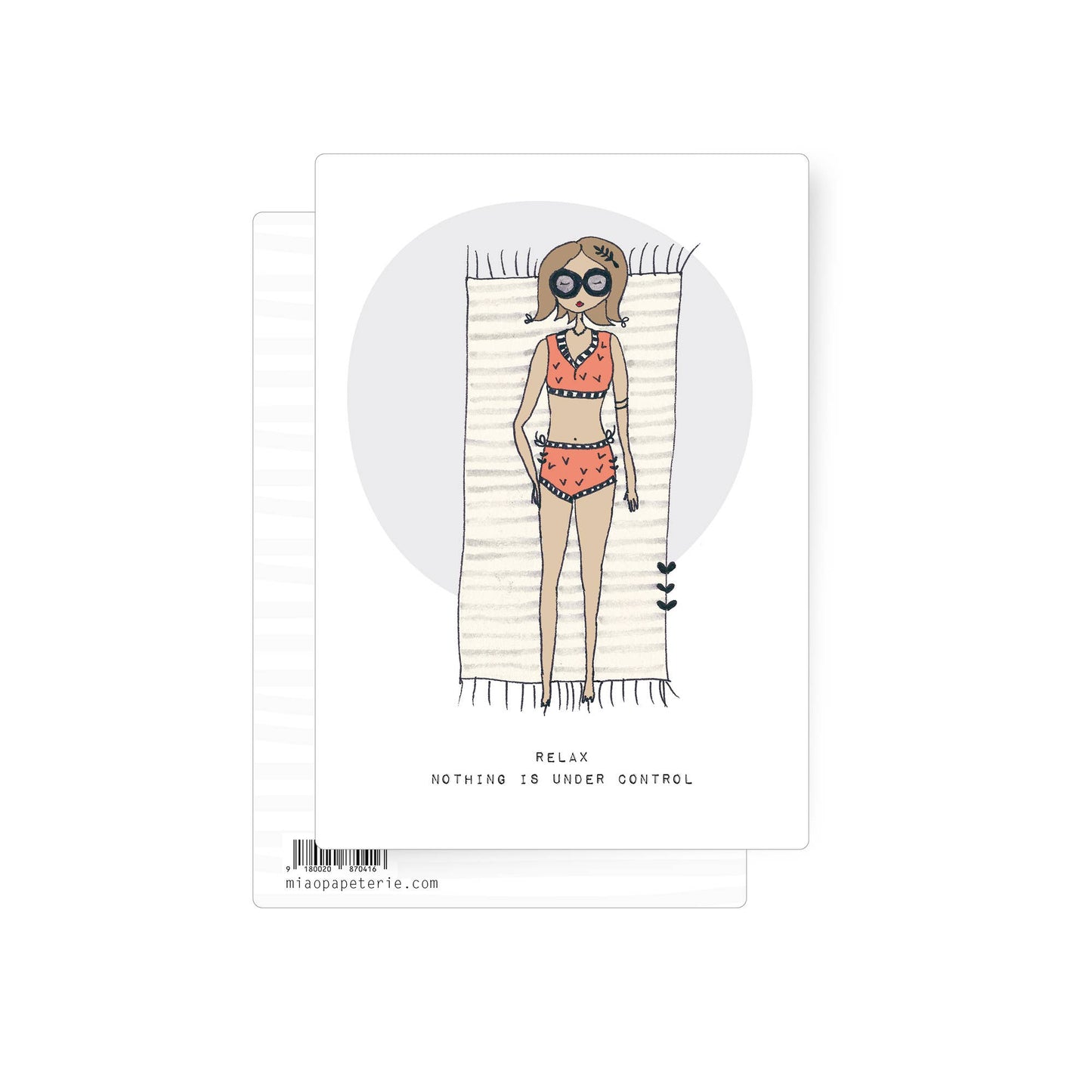 Relax... | postcard: With envelope and cellophane cover