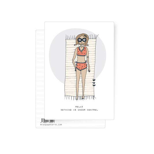 Relax... | postcard: With envelope and cellophane cover