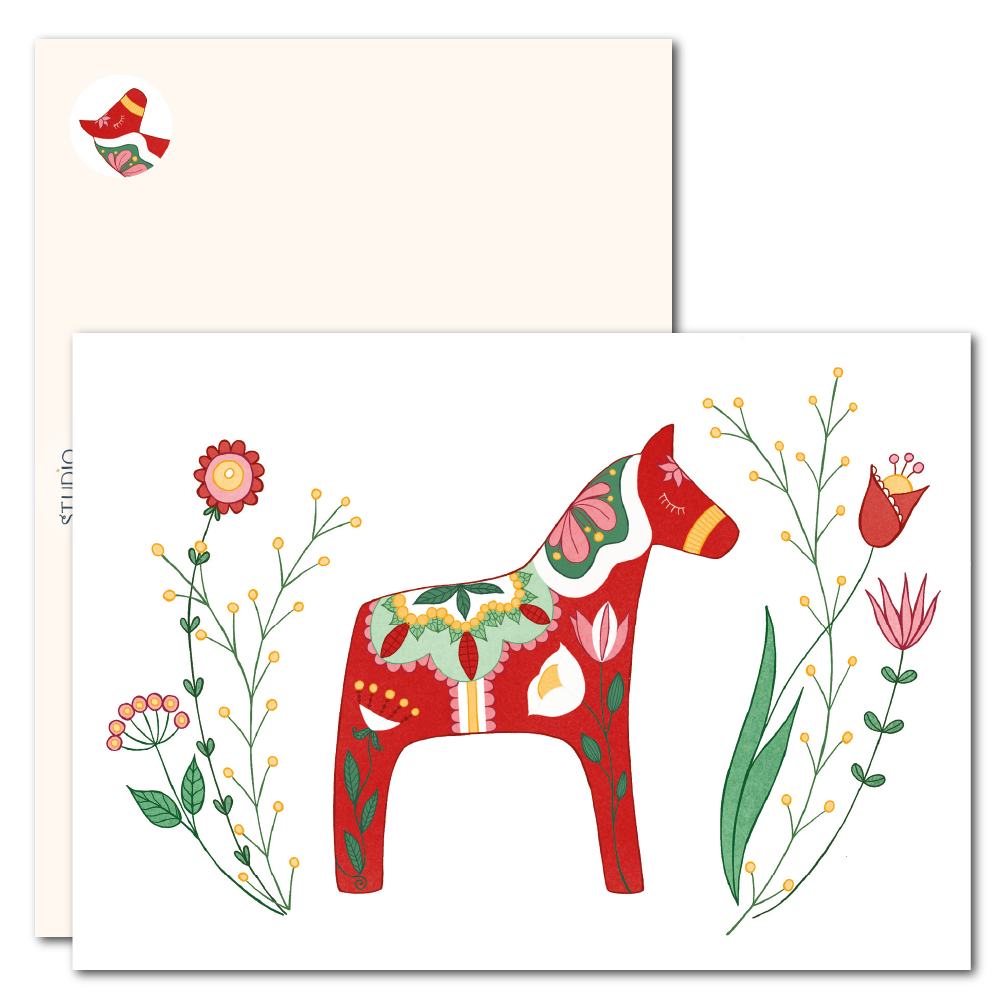 Swedish horse | Postcard