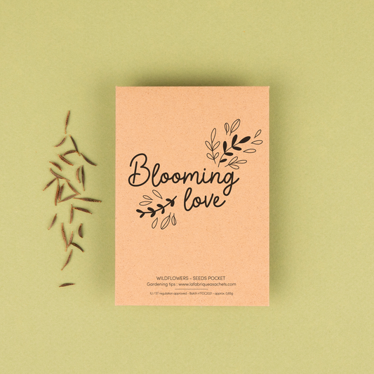 Blooming Love - English Version - Seed Pouch