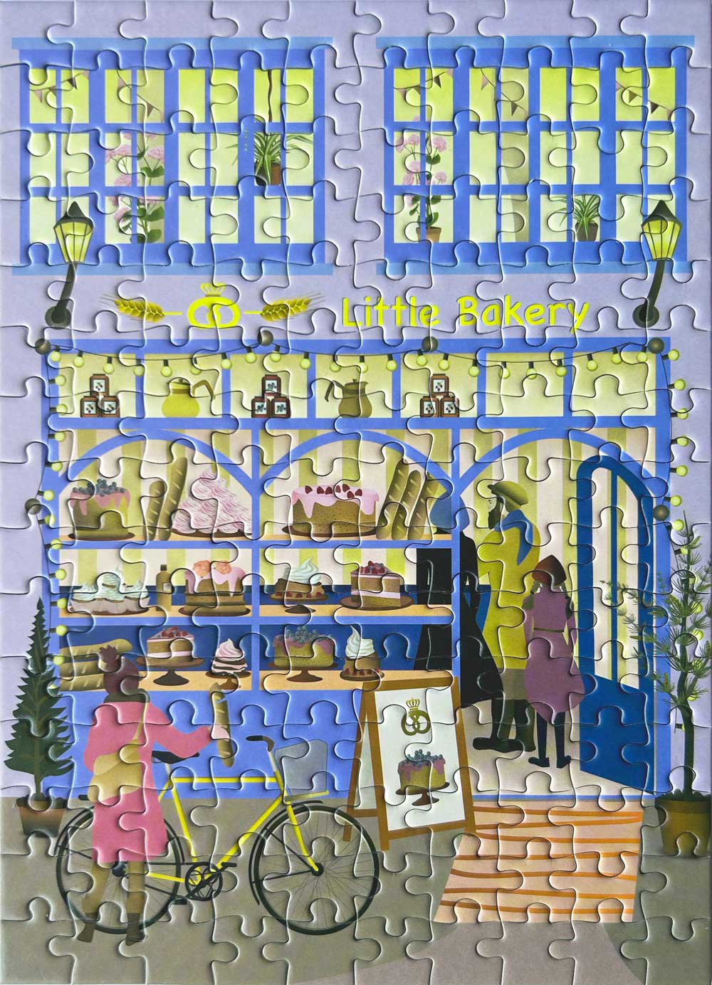 LITTLE BAKERY - JIGSAW PUZZLE - with 150 pieces